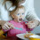 2pcs Purple Silicone Spoons For Infants Feeding And Learning 6