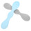 2pcs Purple Silicone Spoons For Infants Feeding And Learning 10