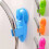 3Pcs Bathroom Suction Shower Head Bracket Blue No Drill Needed 10