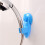 3Pcs Bathroom Suction Shower Head Bracket Blue No Drill Needed 11