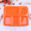 9Pcs Compartment Plate Anti-Fall Divided Dish Assorted Colors 11