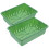 6Pcs Compact Green Starter Tray PP for Home Use with Drainage 3