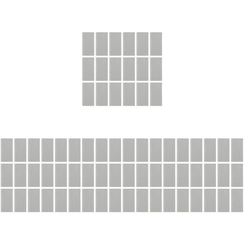 200Pcs Dark Grey Mini Bricks Realistic Micro Landscape Building Sets 2