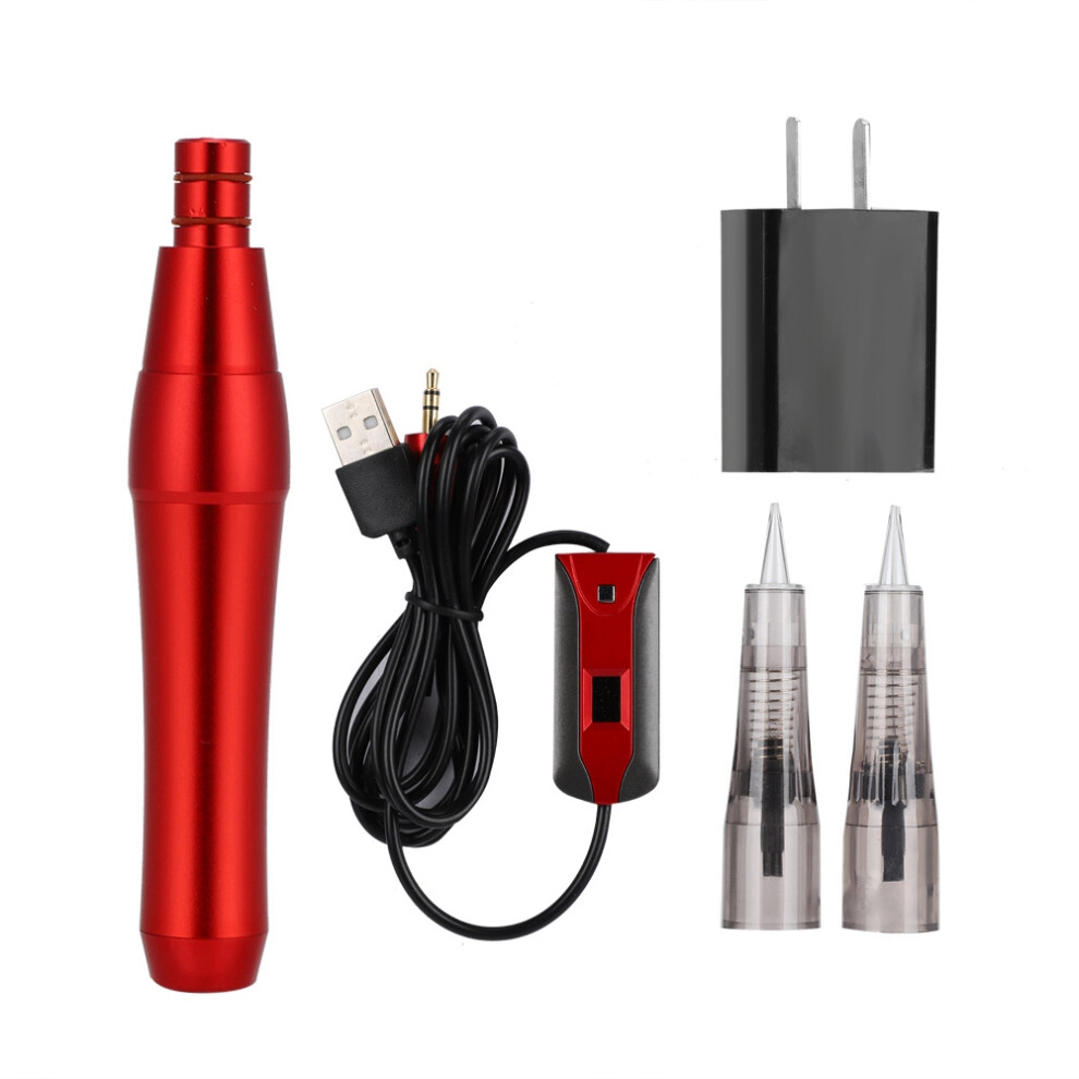 Innovative Tattoo Pen with Aluminium Alloy Frame, Low Noise Exquisite Motor for Quiet & Precise Operation, Perfect for Professional Tattoo Studios &