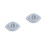 2Pcs White DIY Candleholder Mold Silicone Eye Shape for Epoxy Crafts 6
