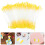 2Pcs Yellow Artificial Flower for DIY Craft Wedding Decor 9