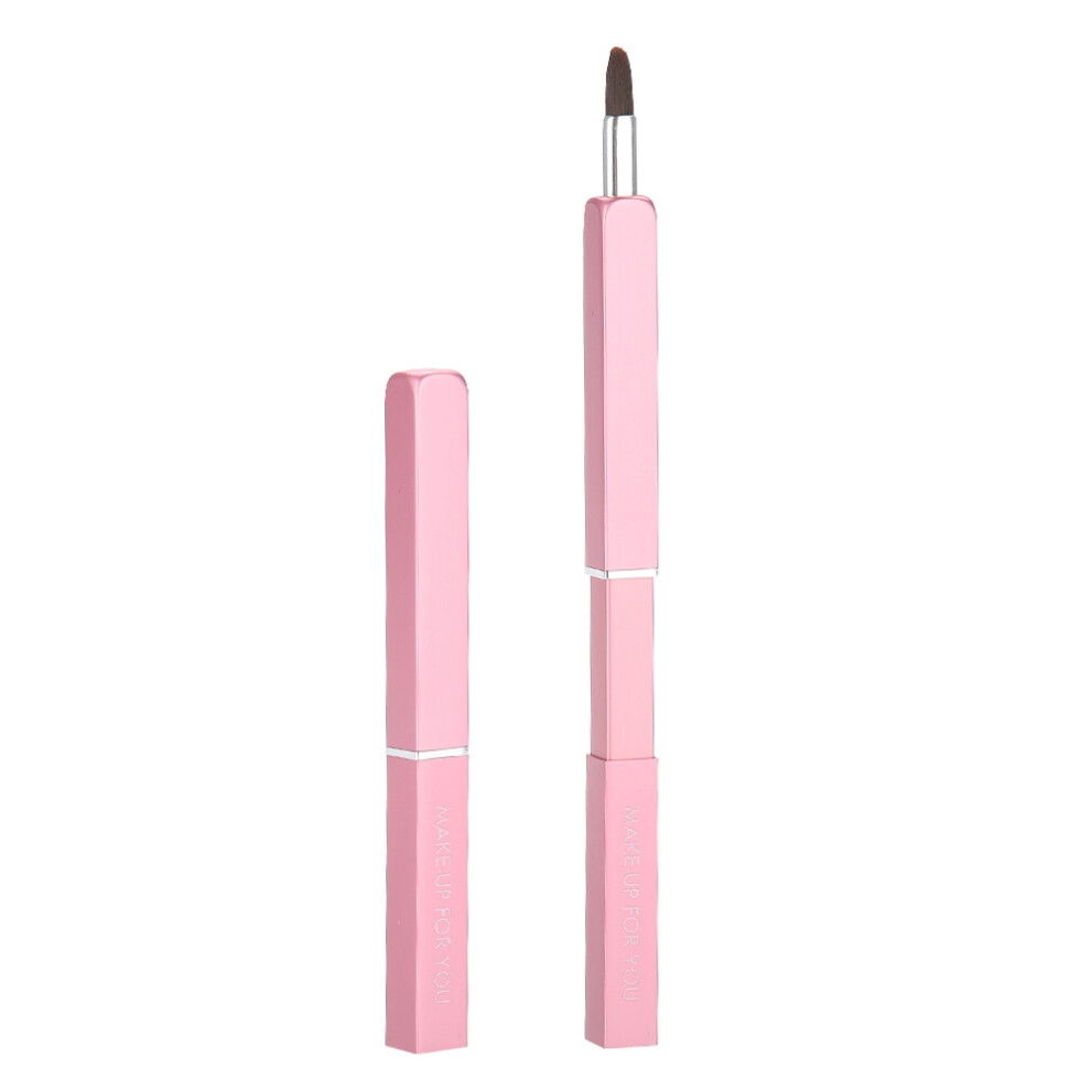 Women's Lip Gloss Wands, Retractable Lipstick Brushes For Portable Lipstick Gloss Makeup Brush Tool With Durable Synthetic Bristles