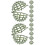 12Pcs Premium Plastic Topiary Cage Green Flower Arrangement Support 4