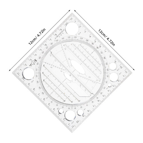 Outil Plastique Transparent Multifonction 1