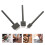 9Pcs Durable Hole Puncher for Belt and Craft Use 9
