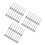 300Pcs Ball Inflation Needles Silver Durable Air Pump Inflating Tools 5