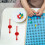 20Pcs Lightweight Plastic Arrow for Game Activities Red Color 10