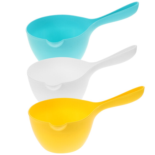 12Pcs Lightweight Plastic Water Ladle Dipper for Home Bathroom Use 1