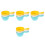 12Pcs Lightweight Plastic Water Ladle Dipper for Home Bathroom Use 6