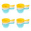 12Pcs Lightweight Plastic Water Ladle Dipper for Home Bathroom Use 7