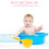 12Pcs Lightweight Plastic Water Ladle Dipper for Home Bathroom Use 11