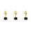 3Pcs Multi- Dance Competition Trophies Plastic Cheer Awards 8