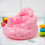 5Pièces Siège De Bain Gonflable Bébé En PVC Rose Confortable 5