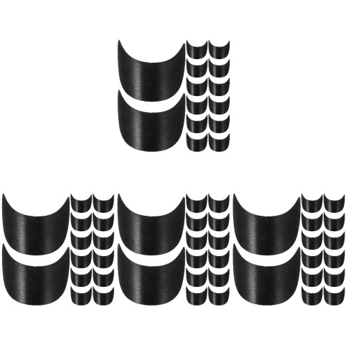 80Pcs Cycling Bike Sun Visor Black Resin Replacement 2