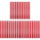 60Pcs Red Carpenter Pencils Octagonal Wood Heavy Duty for Construction 3