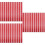 60Pcs Red Carpenter Pencils Octagonal Wood Heavy Duty for Construction 7
