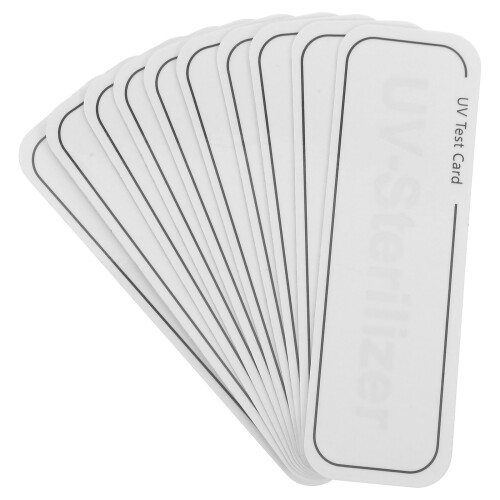 20Pcs Uv Intensity Indicator Cards PVC Material for Outdoor Uv Testing 1