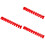 3Pcs Table Football Score Counters Red Plastic Multifunctional Keepers 7