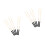 6Pairs Lightweight Black Drum Sticks Maple Wood Drum Practice Sticks 11