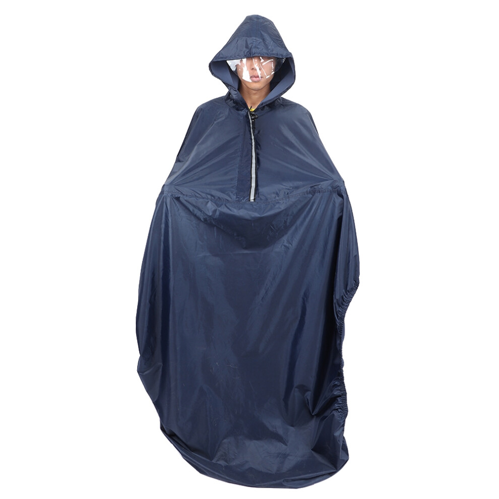Soft Elastic Cuff Wheelchair Rain Cover Hooded