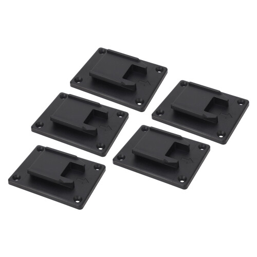 Secure Holding Tool Holders For Dewalt20V Tools Wall Mountable Easy Mounting Lightweight ABS Plastic Battery Holders Mount Durable Non3D Printed 1