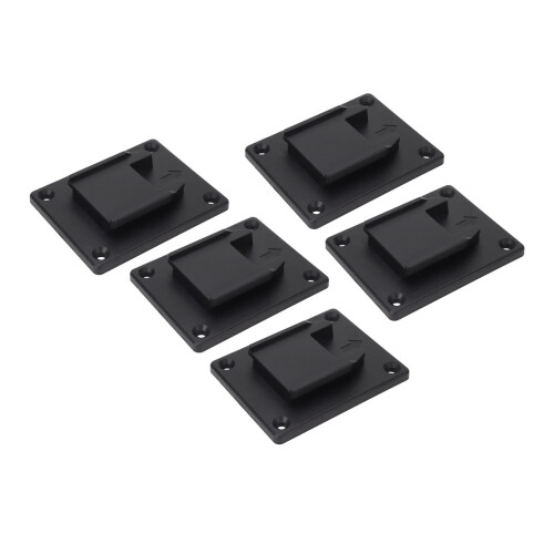 Secure Holding Tool Holders For Dewalt20V Tools Wall Mountable Easy Mounting Lightweight ABS Plastic Battery Holders Mount Durable Non3D Printed 2