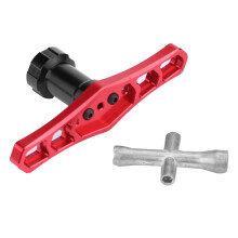 17mm RC Radmuttern & Kreuz-Schlüssel Werkzeug Aluminium Metall 40g