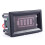 12V Lead Acid Battery Capacity LED Tester Meter with Shell and Panel Mount 6