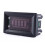 12V Lead Acid Battery Capacity LED Tester Meter with Shell and Panel Mount 4