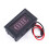 12V Lead Acid Battery Capacity LED Tester Meter with Shell and Panel Mount 1