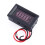 12V Lead Acid Battery Capacity LED Tester Meter with Shell and Panel Mount 7