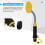 Treasure Hunting Metal Detector Waterproof Design For Adults Reliable Underwater Detection Depth With Automatic Microprocessor Adjustment Led 5