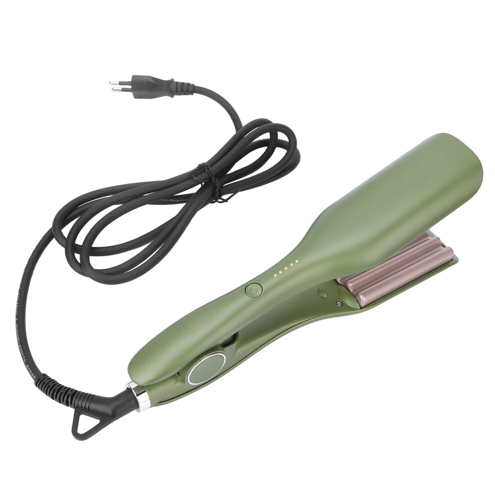 Quick Heating Ionic Hair Curler Fast Heating Ceramic Coating Curling Iron Hair Crimper Travel Size Negative Ions Temperature Control Anti Scald Auto