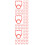 10Pcs Sturdy Red Beverage Bottle Carrier Handle Plastic Non-Slip Grip 6