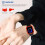 1 Roter Schutzrahmen Für Smartwatch, Langlebig Praktisch 3