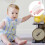 6Pièces Mitaines Protectrices Anti- Bébé Ajustables Rose 10