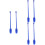 6St Ritmische Gymnastiekstok Plastic Voor Dans En Training 7