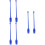 6St Ritmische Gymnastiekstok Plastic Voor Dans En Training 8