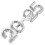 Plastic 2025 Party Eyeglasses Silver Party Use Eyewear 5