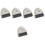 5Sets Plastic Mini Stoffer En Set Voor Thuis En Bureauschoonmaak 5