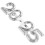 Plastic 2025 Party Eyeglasses Silver Party Use Eyewear 7