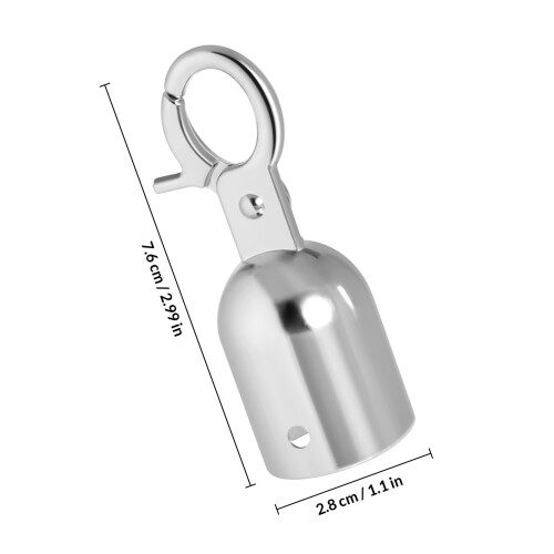 2Stk Seilendstopper Mit Haken Für Geländer Und Deck 1