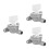 3Pièces Robinet Essence En Métal Compatible Mini 47Cc Atv 6