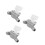 3Pièces Robinet Essence En Métal Compatible Mini 47Cc Atv 7