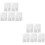 10Pcs White Hollow Drawing Stencils Tree Pattern for Creative Painting 6